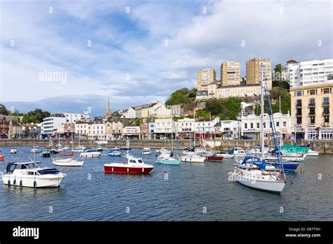 Torquay harbour, Torbay, England, UK Stock Photo - Alamy