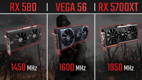 Rx 580 Vs Vega 56 Vs Rx 5700xt 1080p 1440p And 1440p Ultrawide