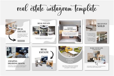 Social Media Posts For Real Estate Modern Real Estate