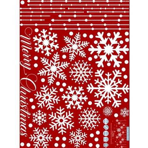 Merry Christmas Household Room Window Wall Sticker Mural Decor Decal