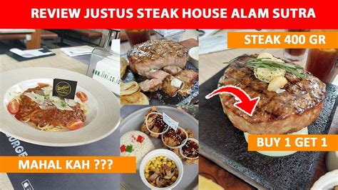 Review Justus Steak House Makan Steak Di Alam Sutera Meltique Steak