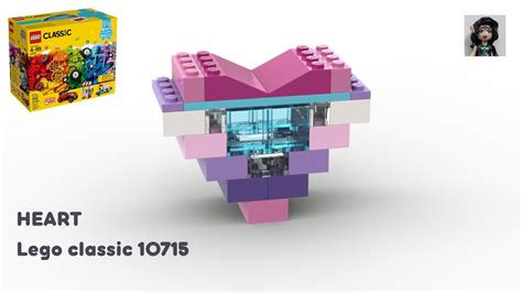 Heart ️ Lego Classic 10715 Ideas How To Build Easy Youtube