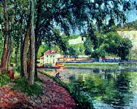 Réplique De Peinture | été pêche de Camille Pissarro (1830-1903, United ...