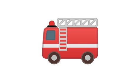 🚒 Camion De Pompier Emoji