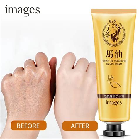 Horse oil Repair hand cream Anti Aging Soft Hand Whitening moisturizing ...