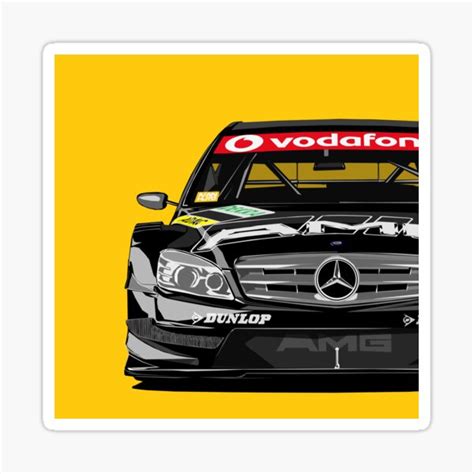 Paul Di Resta S Mercedes Benz C Class AMG DTM Sticker For Sale By