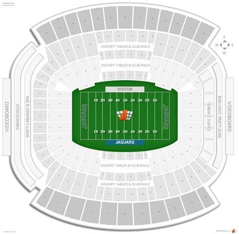 The Most Stylish Everbank Field In 2020 Seating Charts Everbank