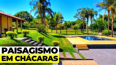 Paisagismo Para Ch Caras E S Tios Ideias Inspiradoras Youtube