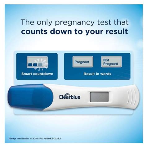 Clearblue Digital Pregnancy Test With Smart Countdown 1source