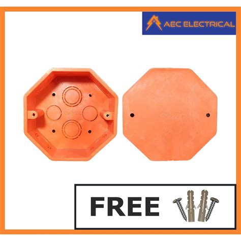 Royu Pvc Junction Box With Cover And Free Screws And Wall Anchors V3