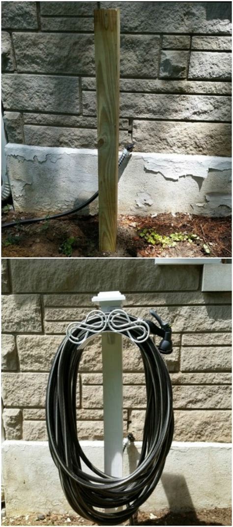 7 Decorative DIY Garden Hose Storage Ideas To Spruce Up Your Outdoors