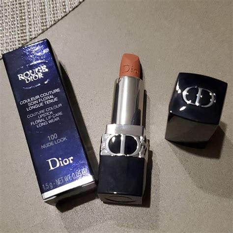 Dior Makeup New Box Never Used Dior Lipstick 0 Nude Look Rouge Lipstick Best Nude Color