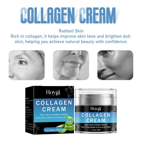 Hoygi Collagen Cream Fading Wrinkle French Lines Firming Skin Moisture Replenishment Anti Aging