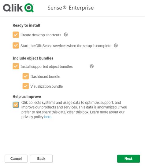 Installing Qlik Sense Enterprise On Windows On A Single Node Qlik Sense For Administrators Help