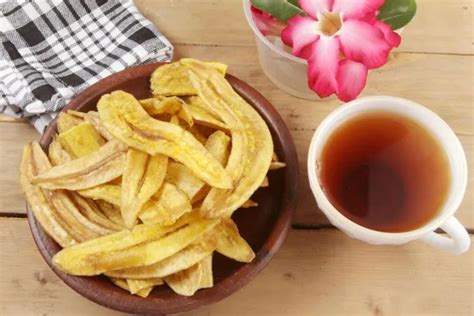 Keripik Pisang Manis Dan Renyah Yang Terbuat Dari Pisang Nangka Tanduk