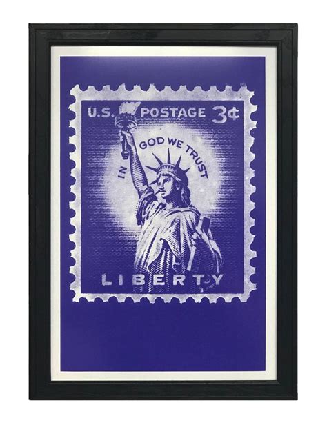 Statue Of Liberty 1954 Us Stamp Art Print Poster 13x19 Postage