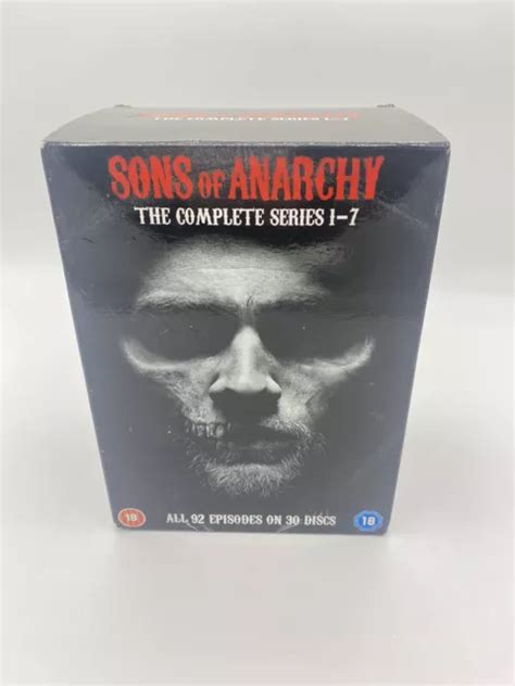 Sons Of Anarchy Box Set Dvd Complete Series Region Uk Dvd Eur