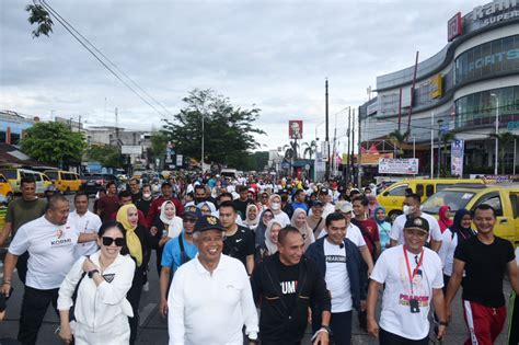 Jalan Sehat Bersama Ratusan Masyarakat Info Sumut