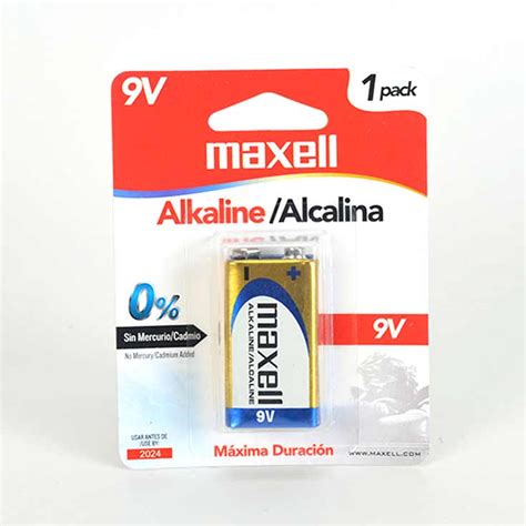 Bateria Alcalina V Maxell Tiles De Honduras