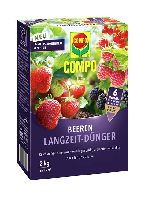 Beeren Langzeit Dünger 2 kg Dünger von COMPO Samenhaus Samen