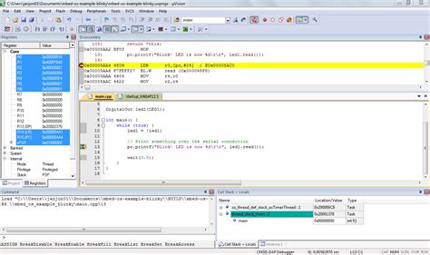 Keil Uvision Debugging And Testing Mbed Os 6 Documentation