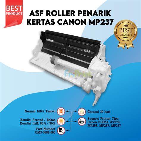 Jual ASF Roller Canon IP2770 MP258 MP287 Roll Penarik Kertas Printer