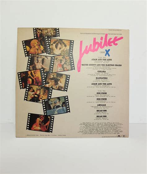 Donlon Books Jubilee Soundtrack By Derek Jarman