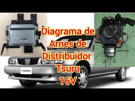 Diagrama Arnés de distribuidor tsuru 16V YouTube