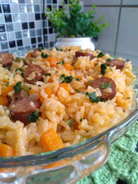 Arroz na panela de pressão Receitas de Todos