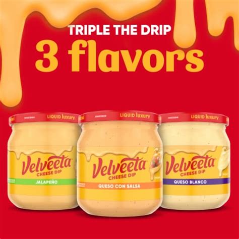 Velveeta Queso con Salsa Cheese Dip, 15 oz - Kroger