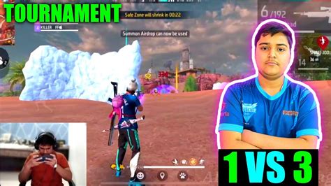 Killer Ff 1vs3 Clutch In Tournament Free Fire Esports Pahadi Tg Delet Tsg Legend Tm Mafia