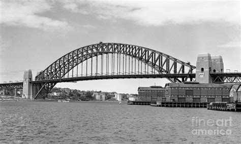 Sydney Harbour Bridge 1932 Photograph by Nicholas Cornhill - Pixels