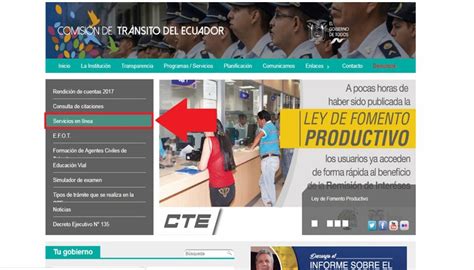 Certificado de no pertenecer a la CTE Procedimiento Información Ecuador