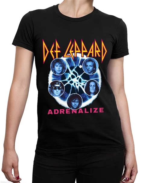 T Shirt Damski Premium „def Leppard Adrenalize