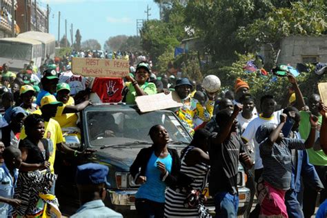 Mugabe Tightens Grip On Power In Disputed Zimbabwe Vote Wsj