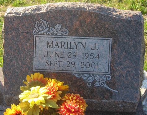 Marilyn Joan Stork Rohde 1954 2001 Find A Grave Memorial