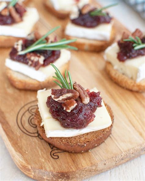 Recept Crostini Met Brie En Cranberrychutney Savory Sweets