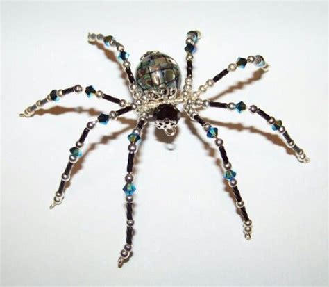 Pin By Linda Hendricks On Beaded CREATURES Spider Jewelry Spider