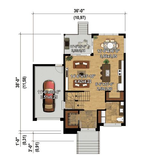 Modern House Plans & Contemporary Floor Plans