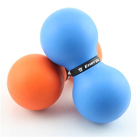 Peanut Double Lacrosse Ball Thoracic Spine Therapy Balls Deep Pressure