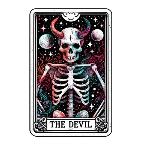 20 Funny Skeleton Tarot Cards Digital File