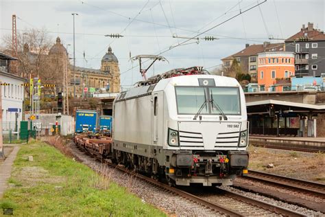 Txl Vectron Mit Lkw Walter Klv In Wuppertal Steinbeck Am