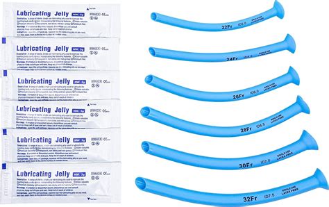 Line Design Nasal Airway Kit Latex Free Respiration Tubes For First