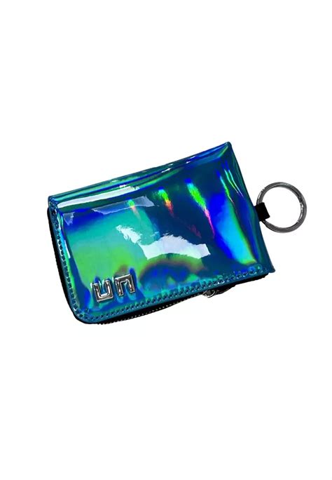 Buy United Nude United Nude Coin Wallet In Light Blue Iridescent