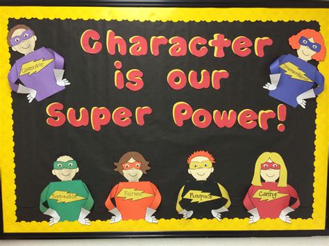 Superhero Classroom Bulletin Board Ideas