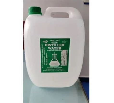 5 Litre Industrial Distilled Water For Laboratory At Rs 120 Litre In