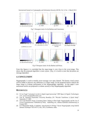 A Proposed Assessment Metrics For Image Stenography Pdf