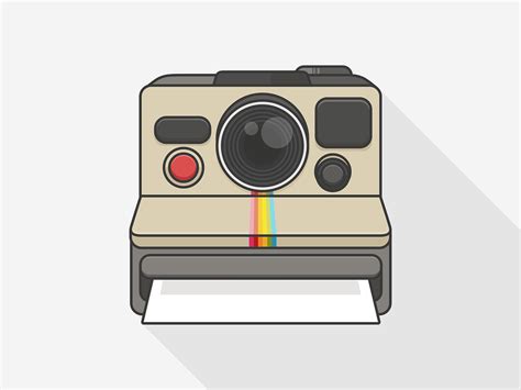 Polaroid Camera Cartoon Png