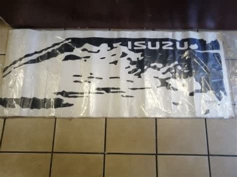 Decals - ISUZU BAKKIE STICKER KIT was sold for R350.00 on 28 Oct at 20: ...