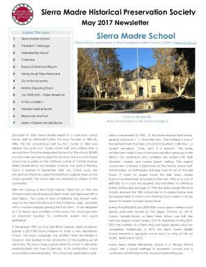 Fillable Online Sierra Madre School Fax Email Print PdfFiller